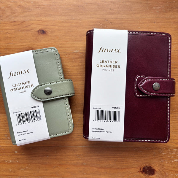 Filofax Malden Ring Planner (Mini) 6/ Pocket size in Burgundy