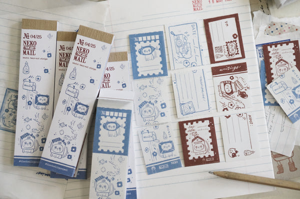Black Milk Project Neko Mail Tear-Out Booklet