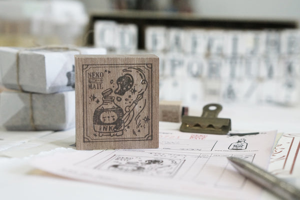 Black Milk Project Neko Mail Rubber Stamp Series  [Various designs available]