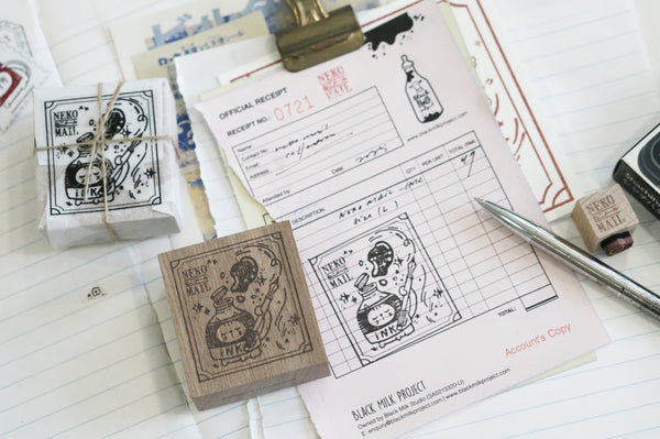 Black Milk Project Neko Mail Rubber Stamp Series  [Various designs available]