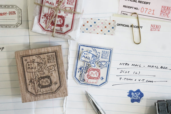 Black Milk Project Neko Mail Rubber Stamp Series  [Various designs available]