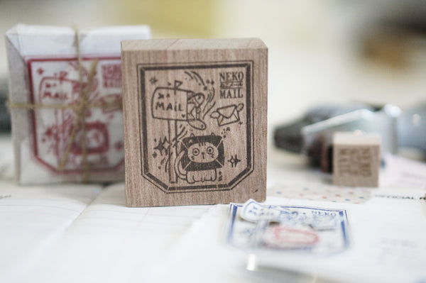 Black Milk Project Neko Mail Rubber Stamp Series  [Various designs available]