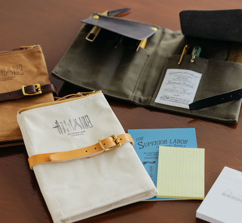 2026 PRE-ORDER The Superior Labor Paraffin Canvas Pen Case -