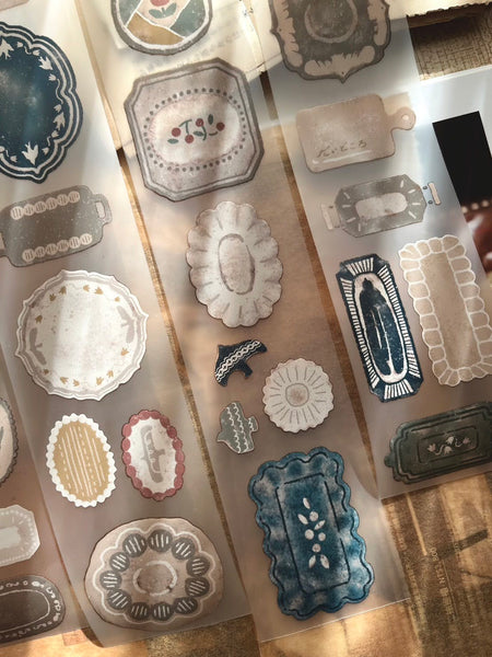 Breezy Studio: Plate Shop 5cm Matte PET Tape