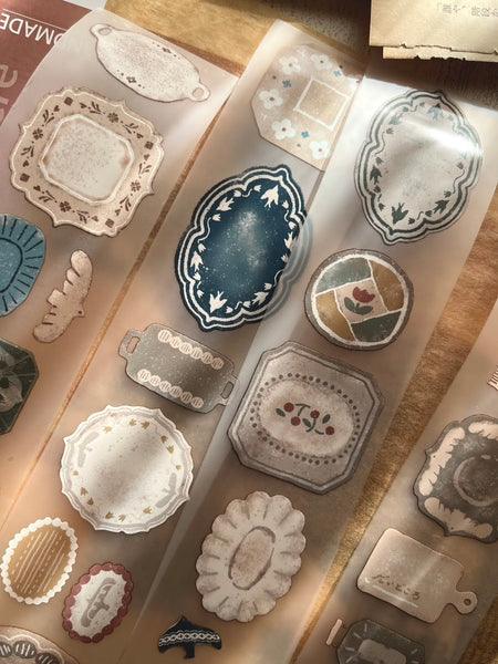 Breezy Studio: Plate Shop 5cm Matte PET Tape