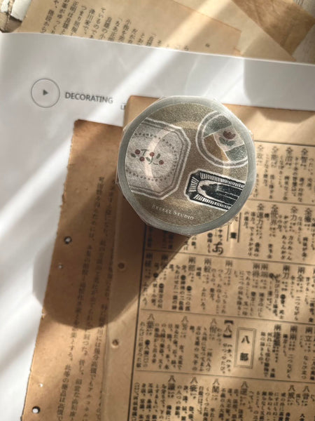 Breezy Studio: Plate Shop 5cm Matte PET Tape