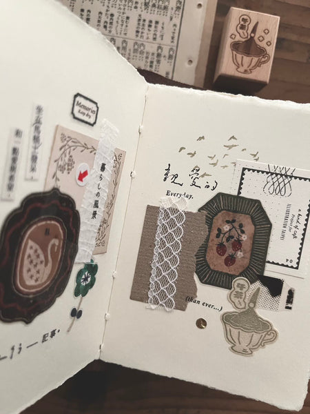 Breezy Studio: Flower Window 5cm Matte PET Tape