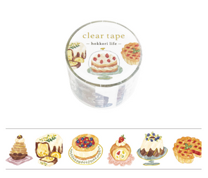 Mindwave Clear PET Tape: Hokkori Life: Cake