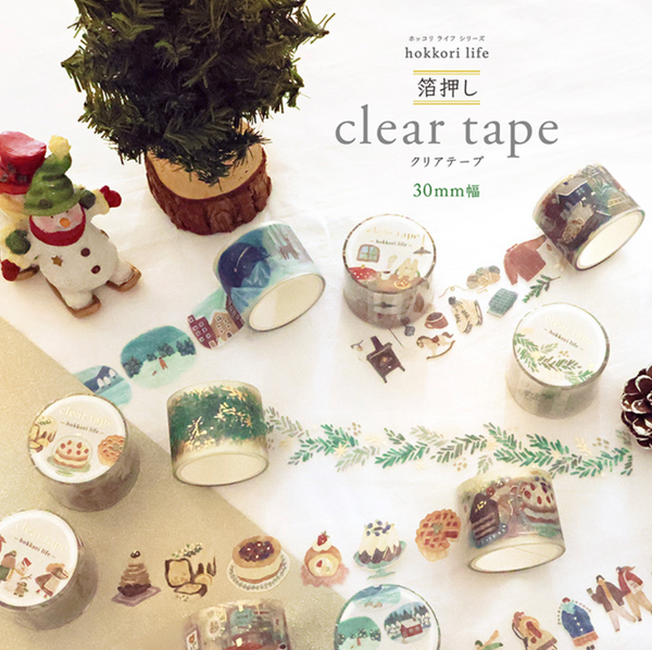 Mindwave Clear PET Tape: Hokkori Life: Winter Scenery