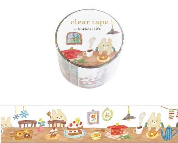 Mindwave Clear PET Tape: Hokkori Life: Home Sweet Home