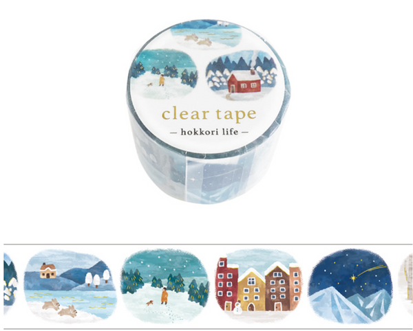 Mindwave Clear PET Tape: Hokkori Life: Winter Scenery