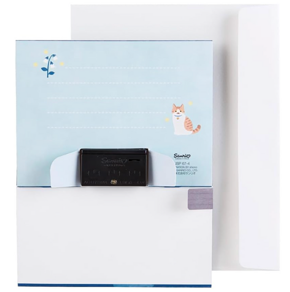 Sanrio Pop-Up Greeting Card - Night Japanese Garden Melody Card with Lights and Music ２０
