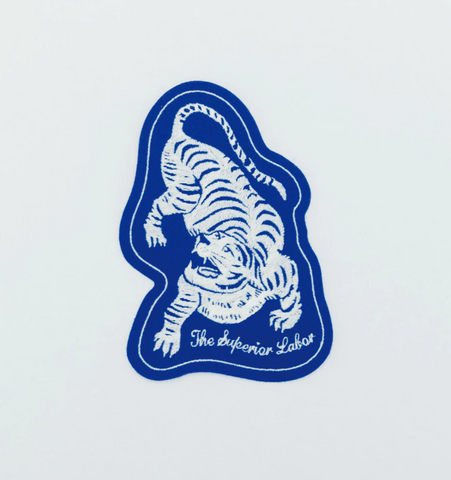 2026 PRE-ORDER The Superior Labor Tiger Patch - Blue & Black