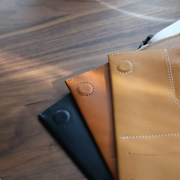 A5 Leather Notebook cover by &Liebe Made in Japan Tochigi Leather