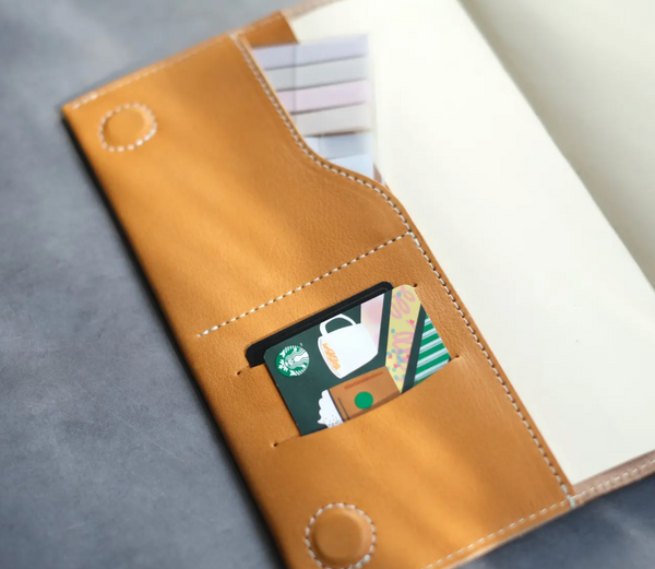 A5 Leather Notebook cover by &Liebe Made in Japan Tochigi Leather