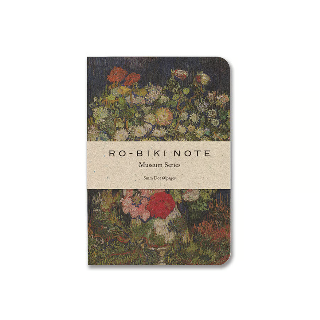RO-BIKI NOTE Museum Series - Bouquet of Flowers | Yamamoto Paper