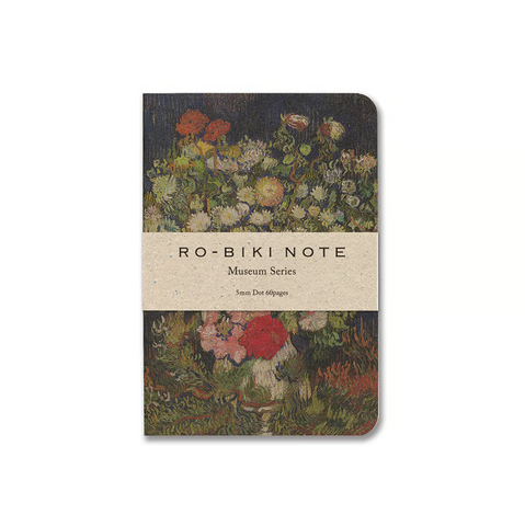 RO-BIKI NOTE Museum Series - Bouquet of Flowers | Yamamoto Paper