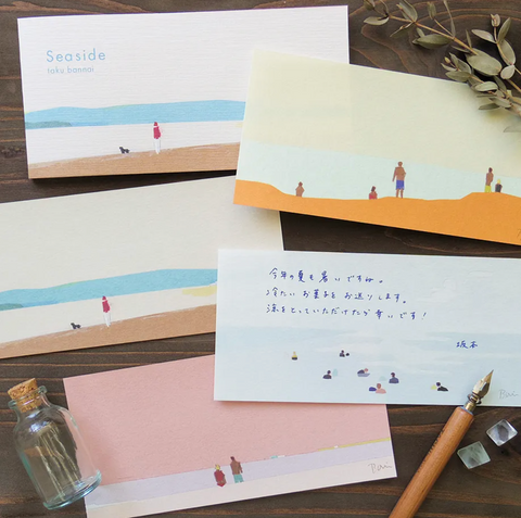 Taku Sakauchi - Letter Pad - Seaside [Cozyca]