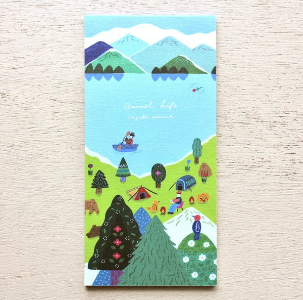 Narumi Suzuki - Letter Pad - Animal Life [Cozyca]