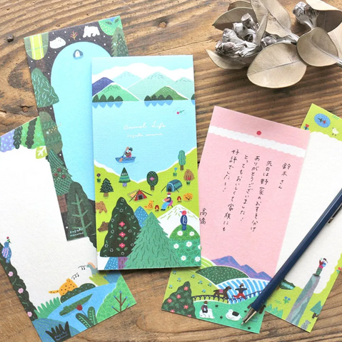 Narumi Suzuki - Letter Pad - Animal Life [Cozyca]