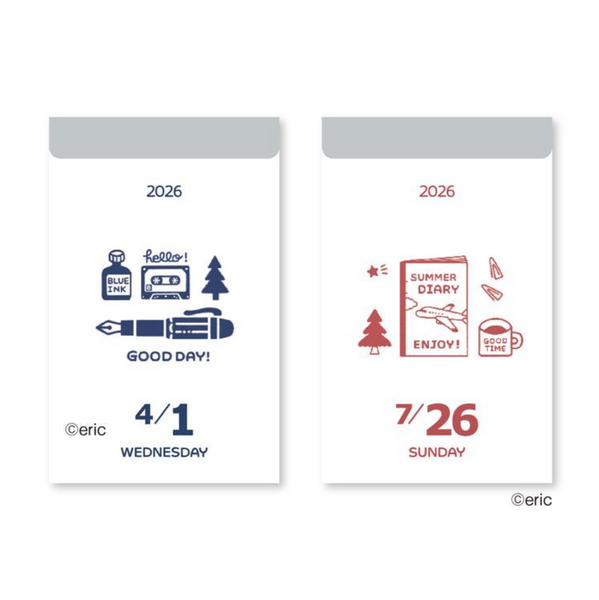 2026 eric Daily Tear away Calendar