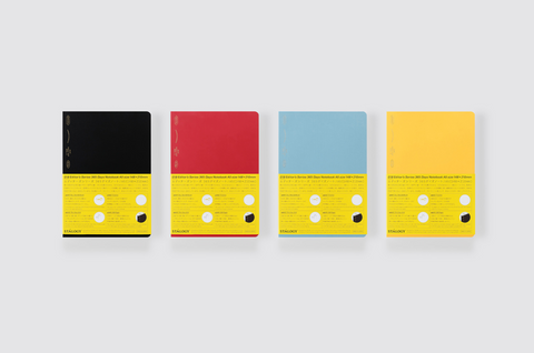 Stalogy 1/2 year Notebook in A5 Grid (Various Colors Available)