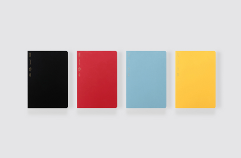Stalogy 1/2 year Notebook in B6 Grid (Various Colors Available)