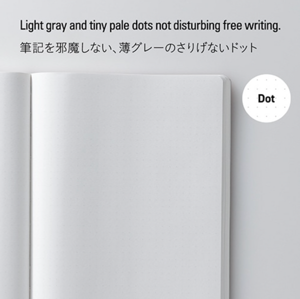 Stalogy 1/2 year Notebook in A5 Dot Grid (Various Colors Available)