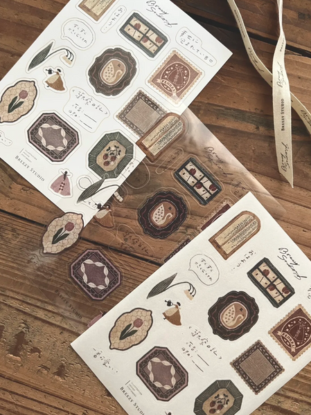 Breezy Studio: Flower Window -Sticker Sheet Pack