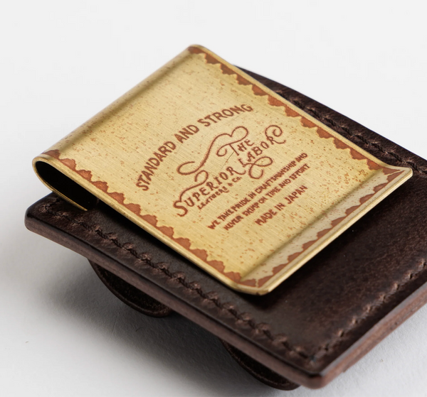 2026 PRE-ORDER Clip Pen Holder - Pull-up Leather