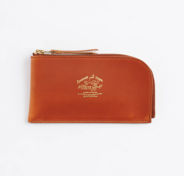 2026 PRE-ORDER Large Zip Purse - Pull-up Leather