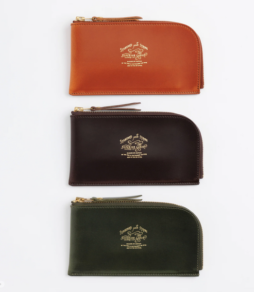 2026 PRE-ORDER Large Zip Purse - Pull-up Leather