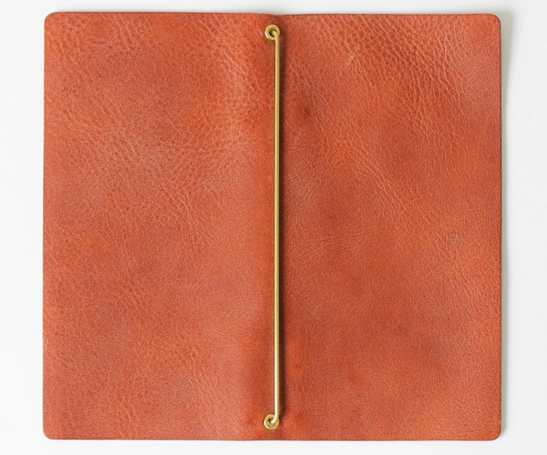 Hooking Leather Note Cover | N. Planning Made in Japan Various Colors Available