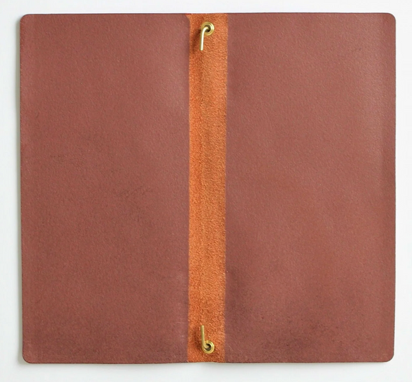 Hooking Leather Note Cover | N. Planning Made in Japan Various Colors Available