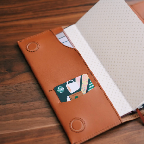 Hobonichi Weeks + MEGA Weeks Leather Notebook cover by &Liebe Made in Japan Tochigi Leather [2 closures available]