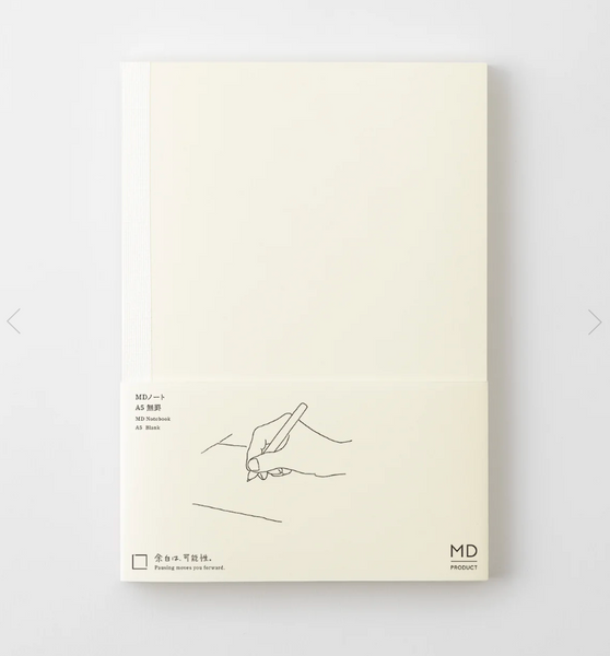 MD Notebook - Blank Page | Available in 3 sizes