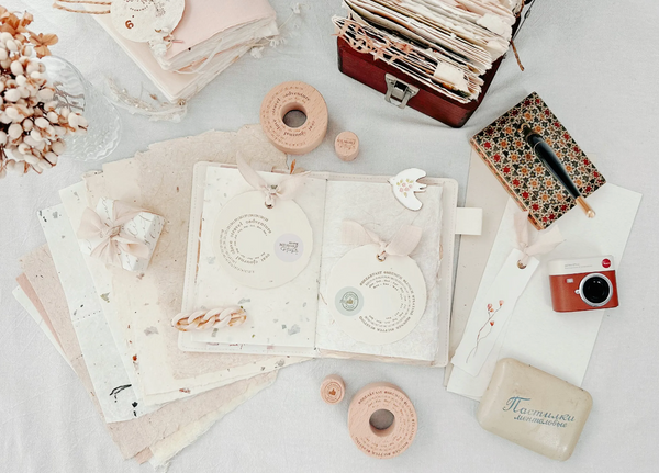 Nove Production- A. Round .02 Rubber Stamps [2 variations]