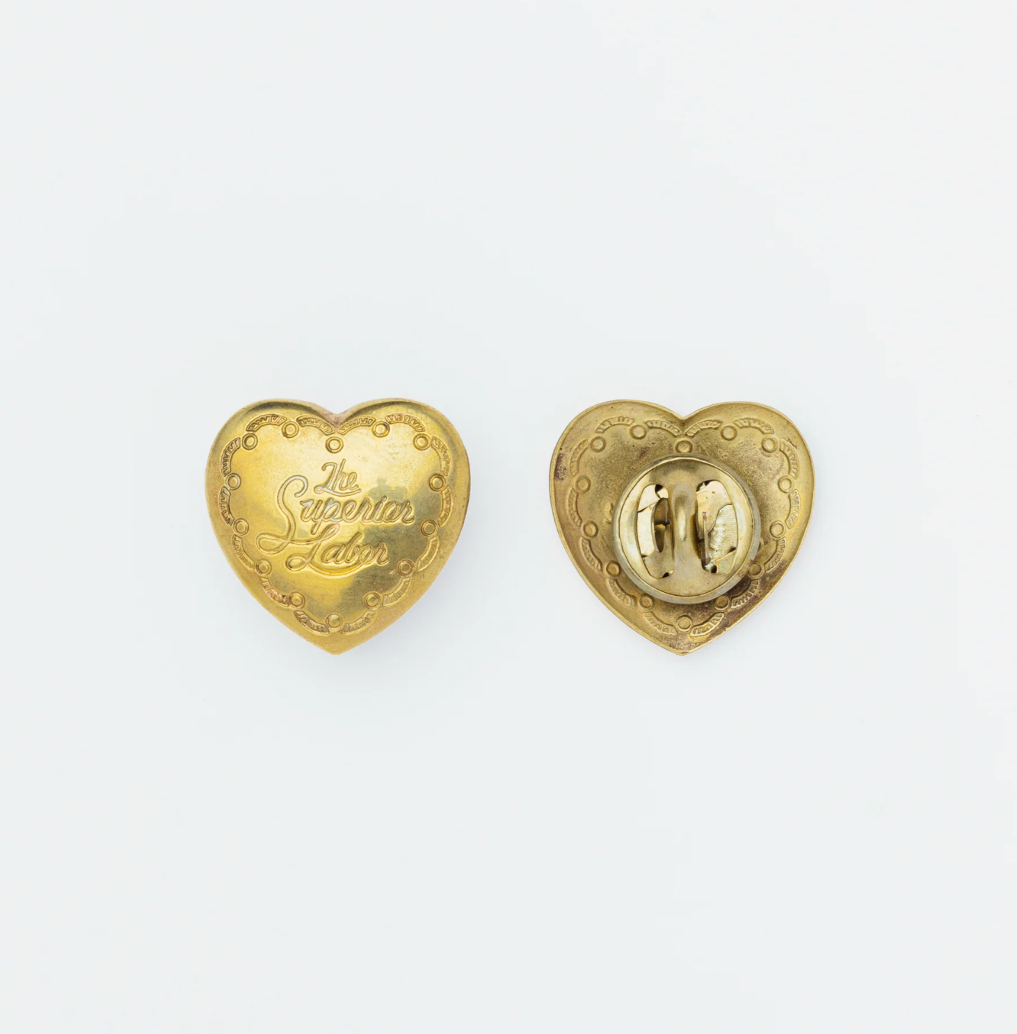 The Superior Labor Brass Pins