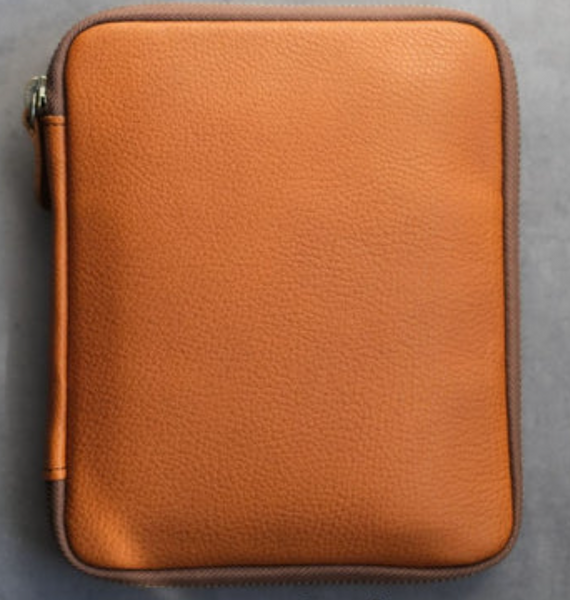 [Pebble Nume/Nubuck]  Stationery Pouch by &Liebe Made in Japan