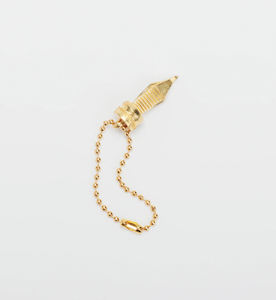 The Superior Labor Brass Nib Charm