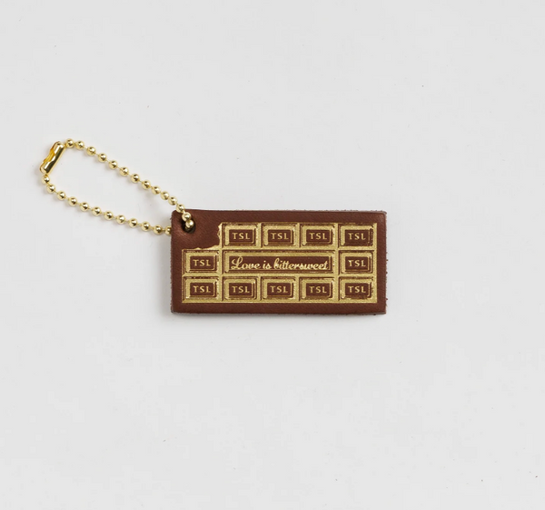 PRE-ORDER 2026-2027 TSL Leather Tag/chocolate