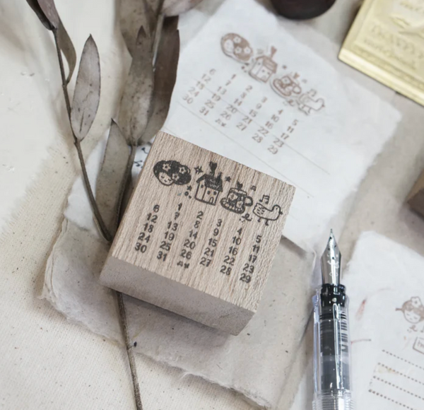 Black Milk Project This Moment - Dates (L) Rubber Stamp
