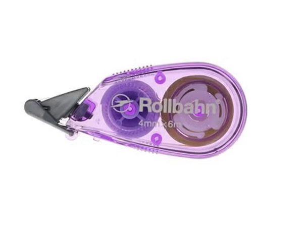 Delfonics Rollbahn Correction Tape - Cream Color 4mm x 6 m