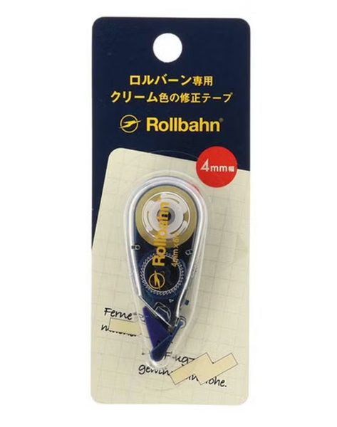 Delfonics Rollbahn Correction Tape - Cream Color 4mm x 6 m