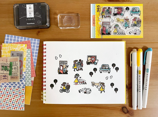 Sakuralala - 365 : My Day 2 | Clear Stamp Set Day By Day Series