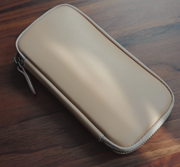Leather Zip Pen Case by &Liebe Made in Japan Tochigi Leather