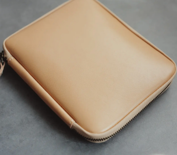 10 Pens Leather Zip Pen Case by &Liebe Made in Japan Tochigi Leather