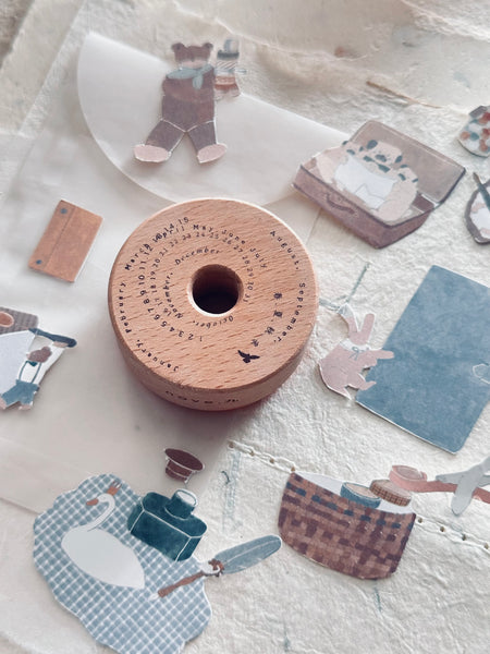 A. Round .03 Rubber Stamps  - Nove Production [3 variations]