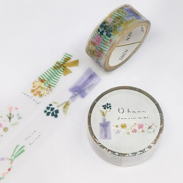 Tamura Miki - Ohana- Clear Masking tape 15mm
