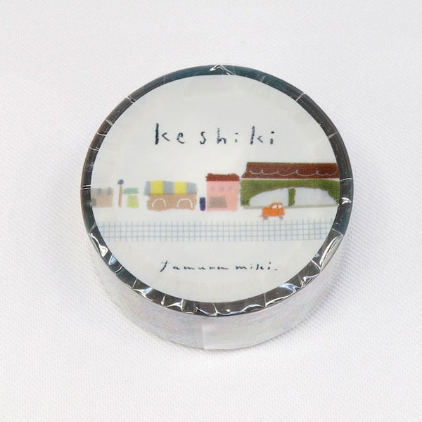 Tamura Miki - Keshiki - Clear Masking tape 15mm